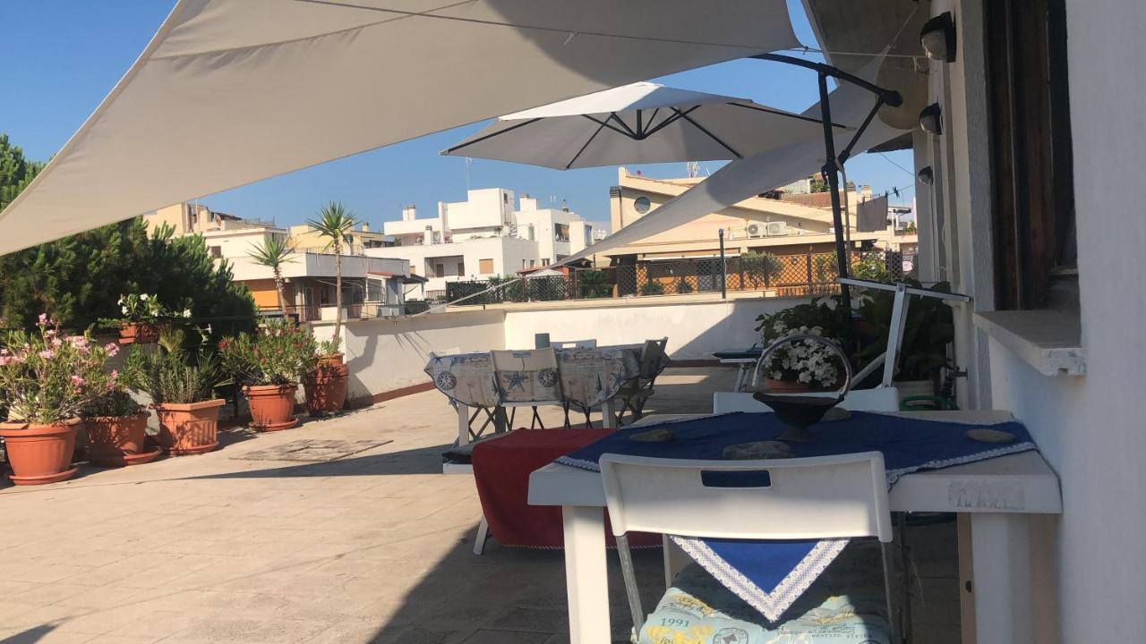 סנטה מרינלה Attico Terramare - Beach & Maxi Terrace & Electricbbq מראה חיצוני תמונה