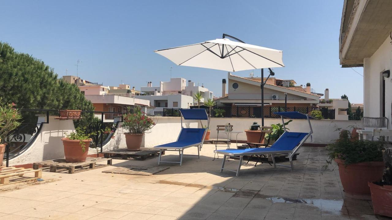 סנטה מרינלה Attico Terramare - Beach & Maxi Terrace & Electricbbq מראה חיצוני תמונה